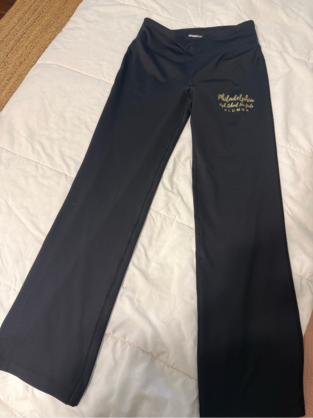 Philadelphia High School for Girls Sport-Tek Black Active Yoga pants
